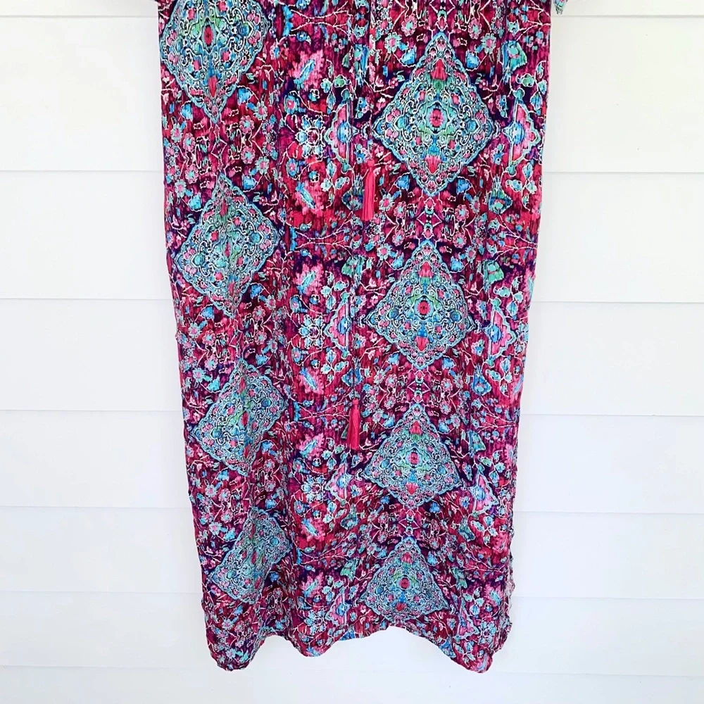 Seafolly Tapestry Long Line Casablanca Kaftan XL
